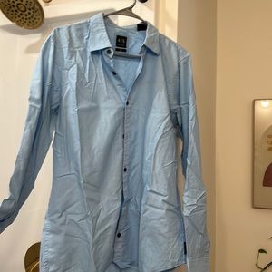 Armani Exchange slim button down